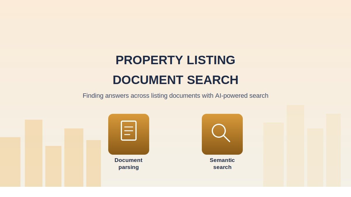 Property Listing Document Search